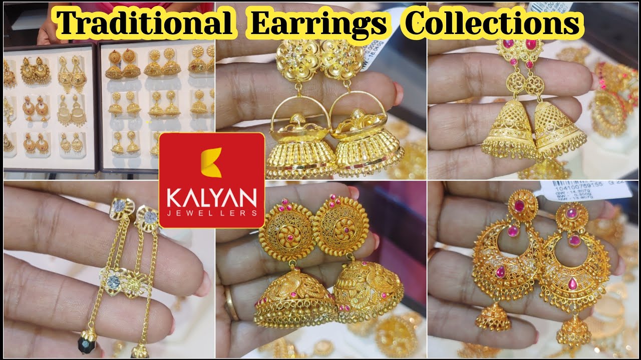 Long Earrings | Short Earrings I Long Earrings Design In Gold & Diamond | Kalyan  Jewellers